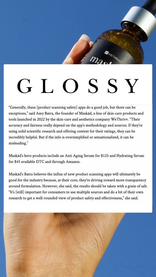 Maskad Featured in Glossy