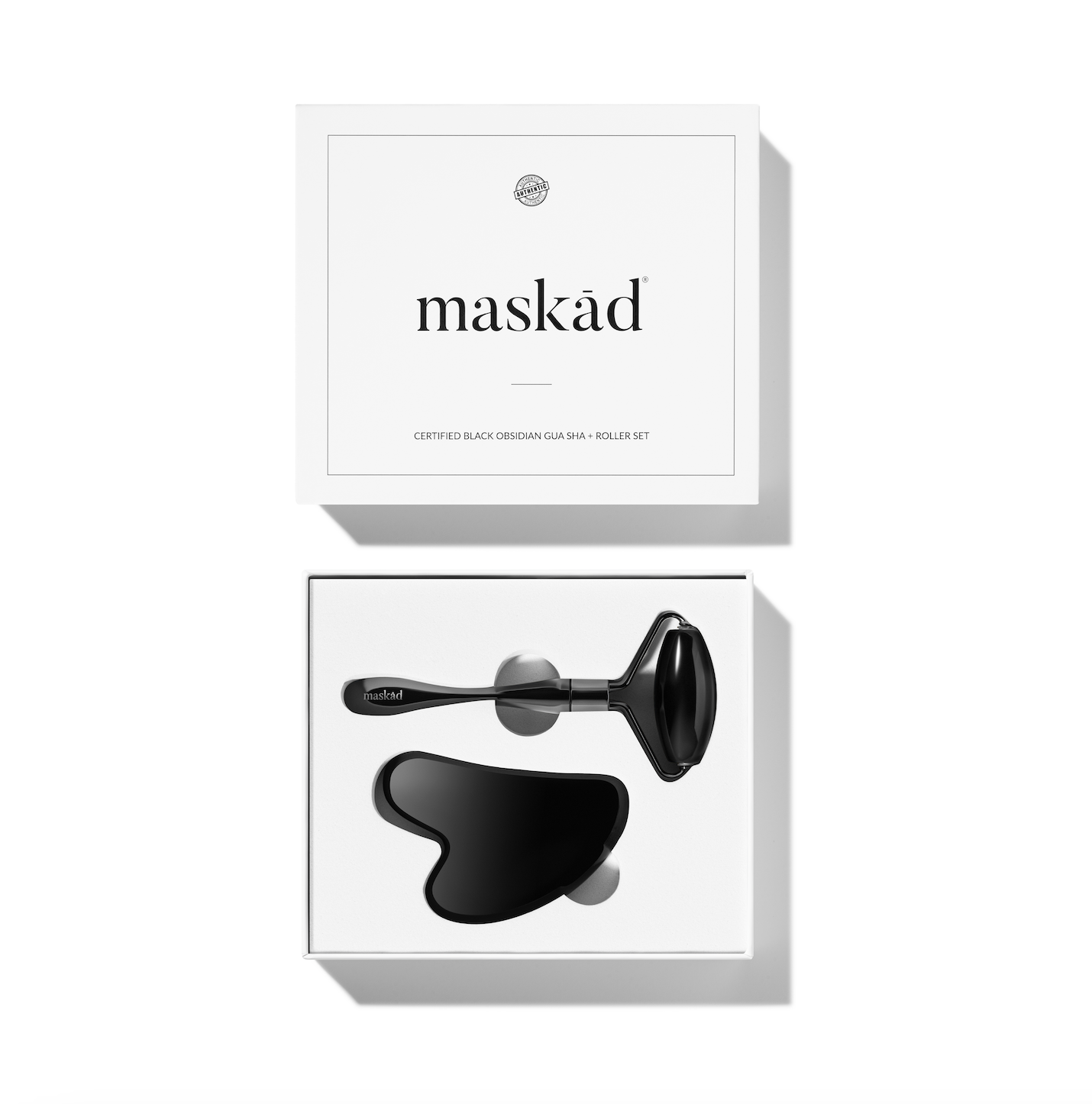 Maskād Gua Sha + Roller Set